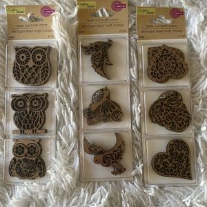 Laser cut wood crafts